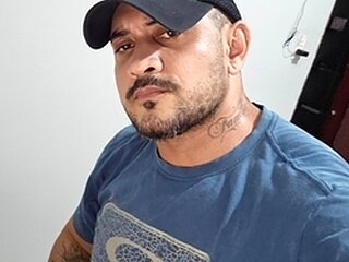 Militar Tatuado Porn Show